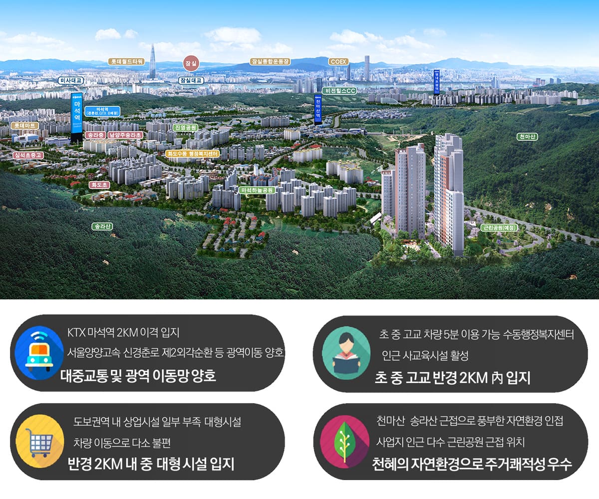 마석역 라온프라이빗 더힐